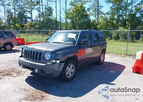 2015 Jeep Patriot Sport из США, поврежденный, VIN 1C4NJPBA1FD349171